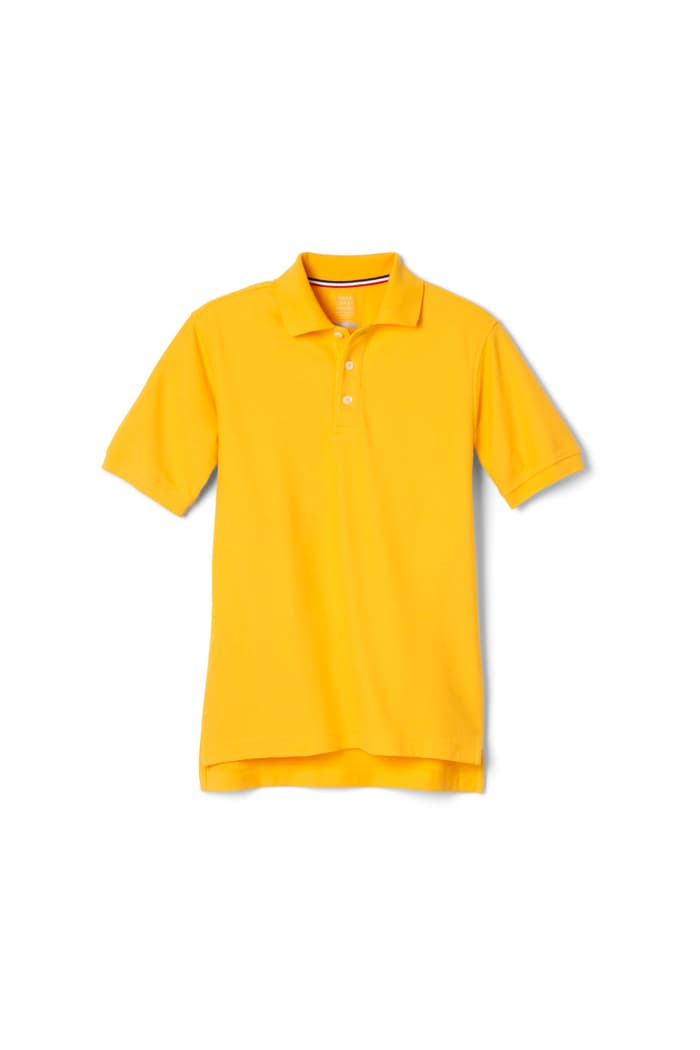 Boys' Short Sleeve Pique Polo