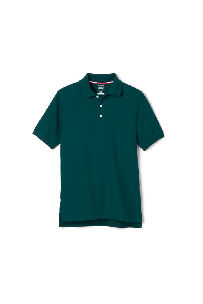 Boys' Short Sleeve Pique Polo