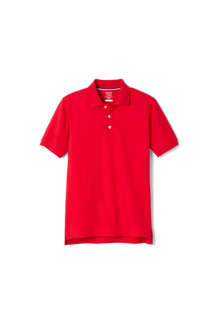 Boys' Short Sleeve Pique Polo
