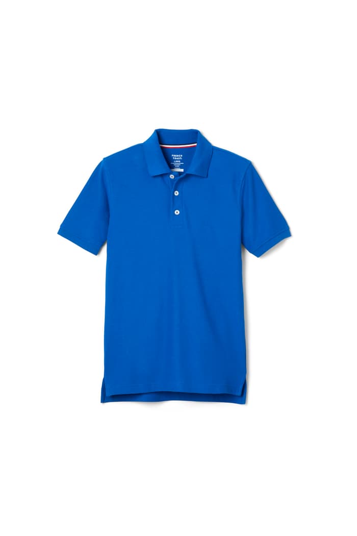 Boys' Short Sleeve Pique Polo