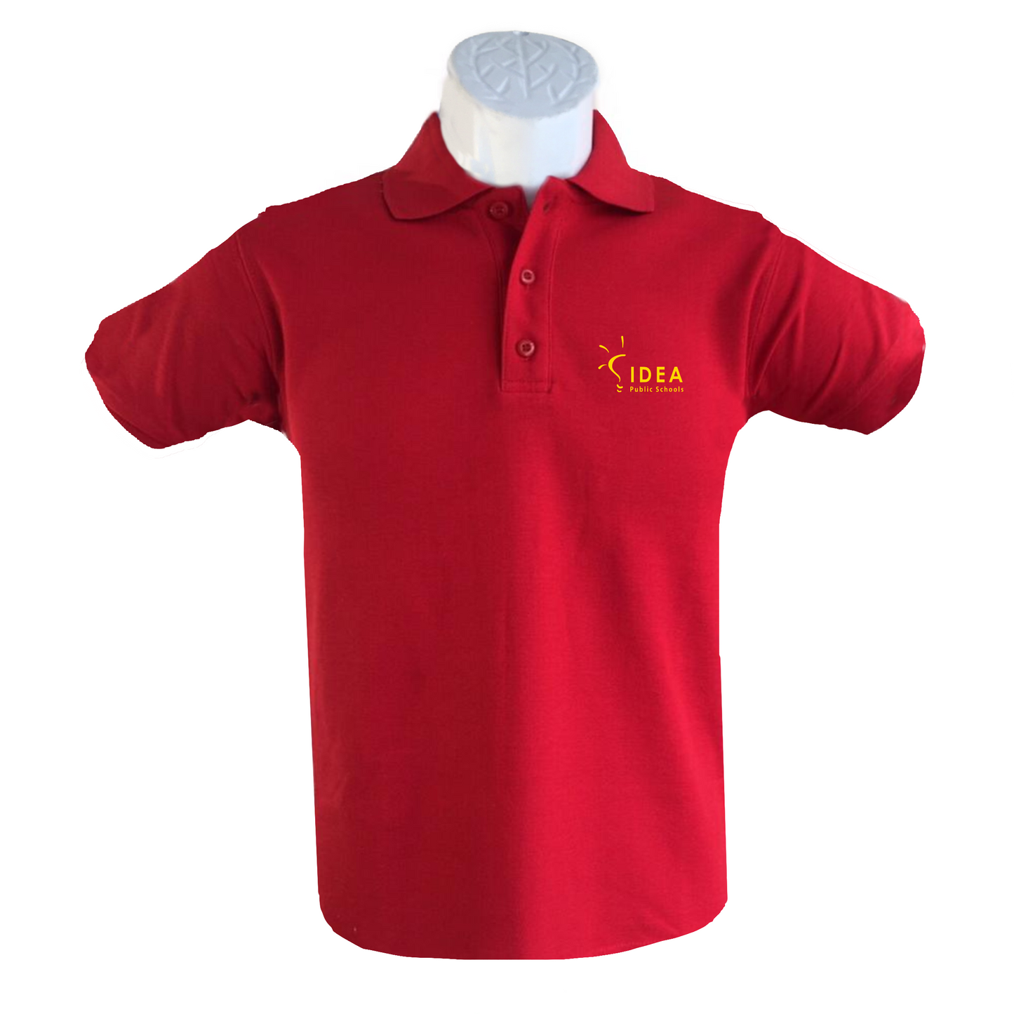 Idea Short Sleeve Pique Polo - Red
