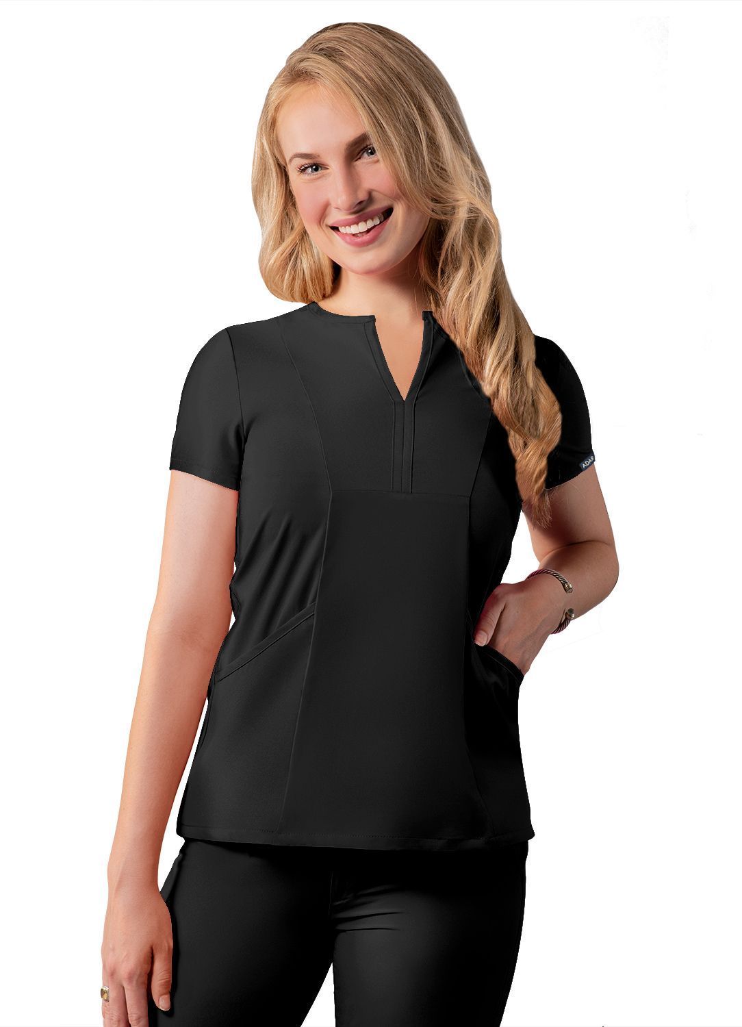 Women's ADAR Addition V-neck Scrub Top