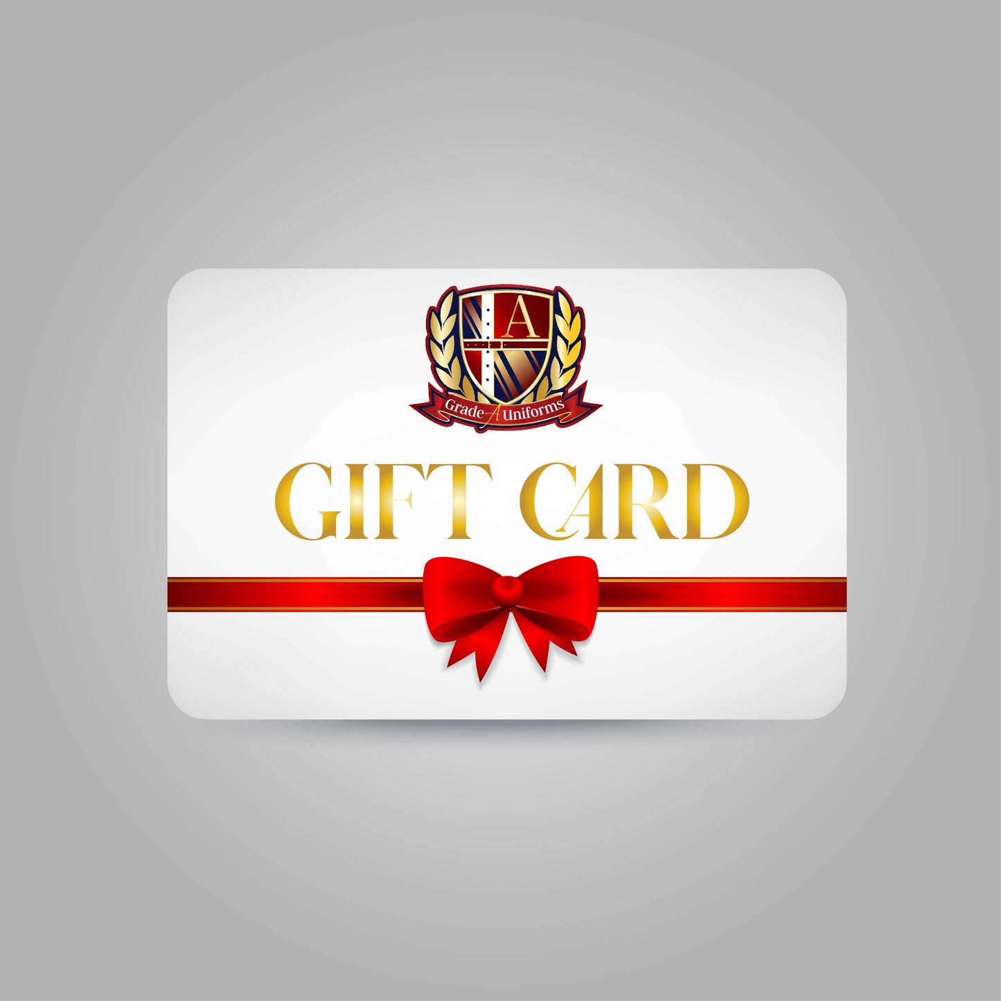 Tarjeta de regalo electrónica de uniformes de grado A