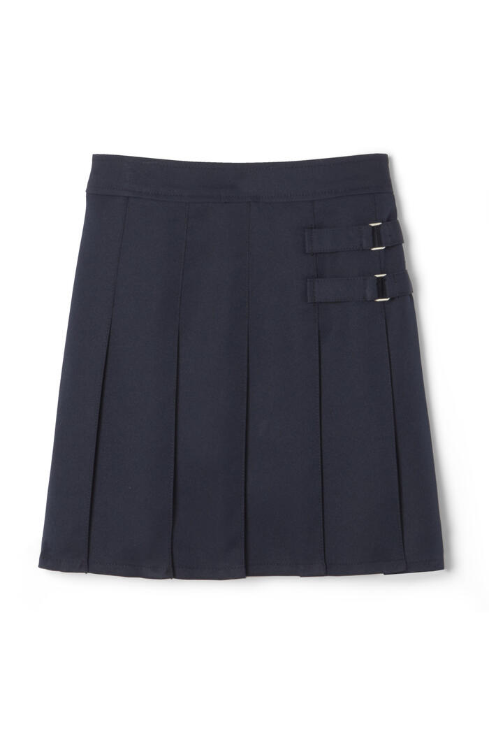 Two-Tab Pleated Skort