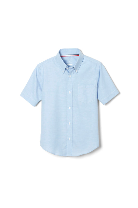 Camisa Oxford de manga corta para niño