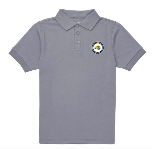 CCPA Short Sleeve Polo - Gray