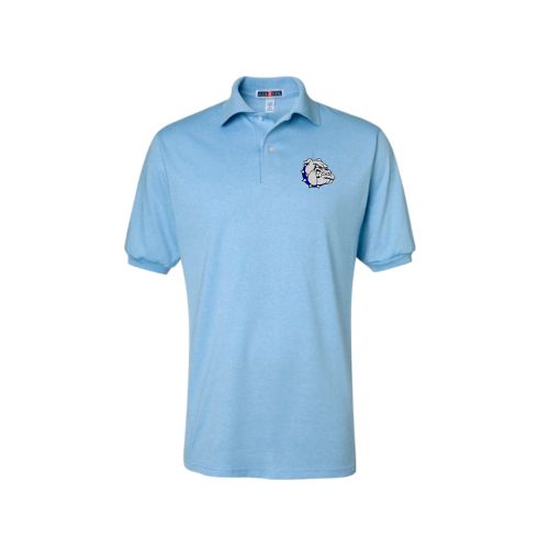 Polo de manga corta Woodward - Azul claro