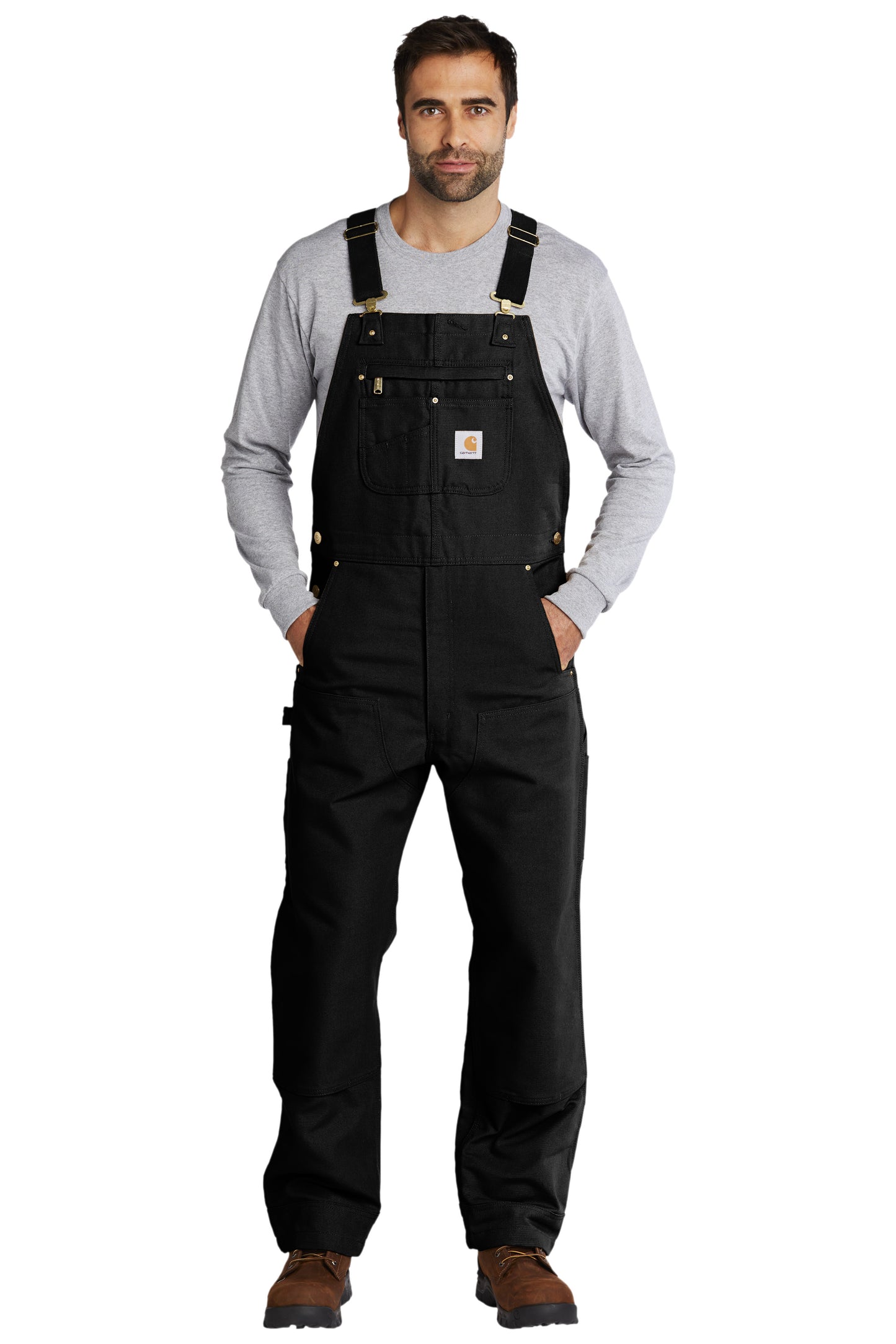 Carhartt® Duck Unlined Bib Overalls