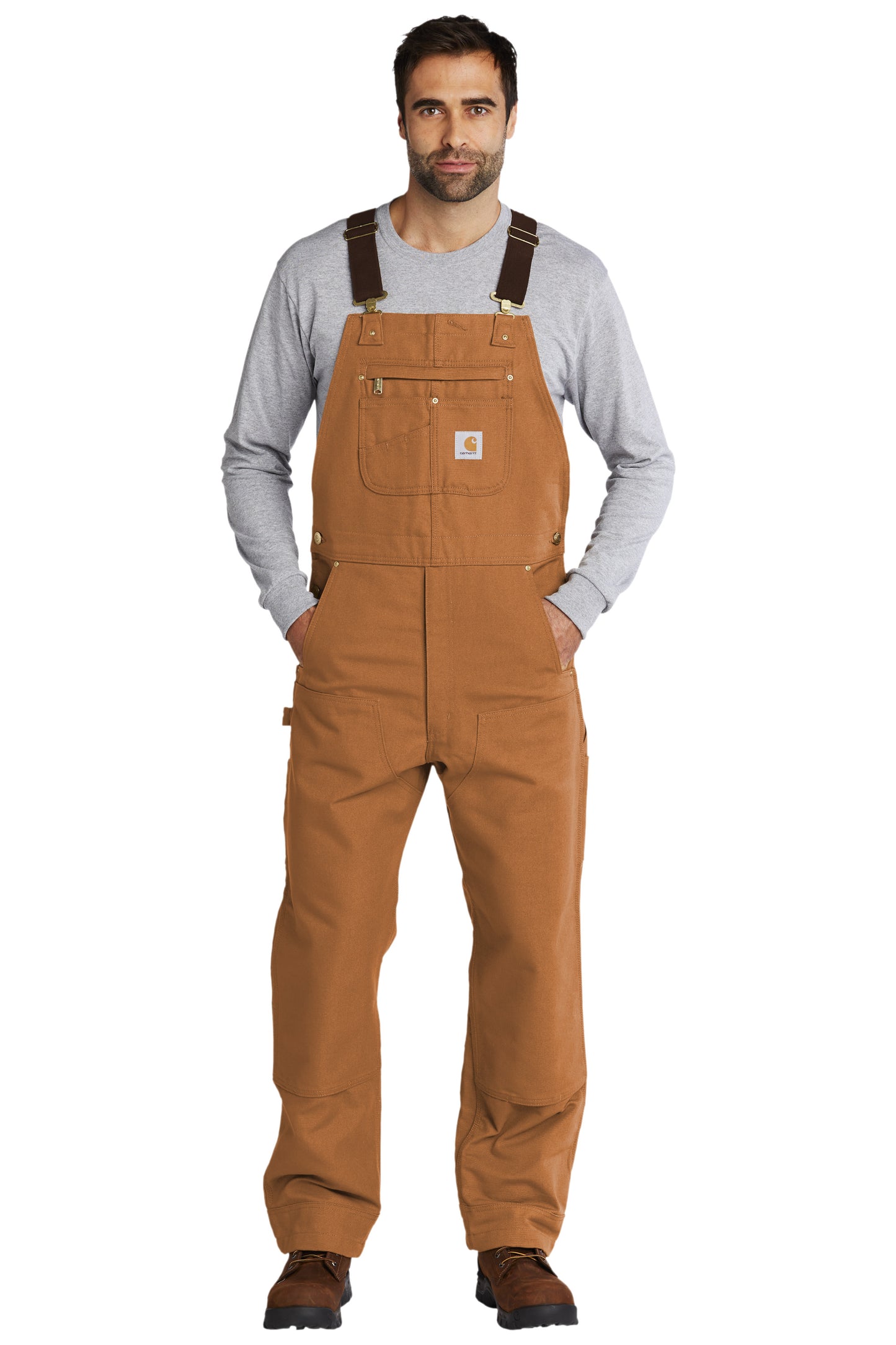 Carhartt® Duck Unlined Bib Overalls