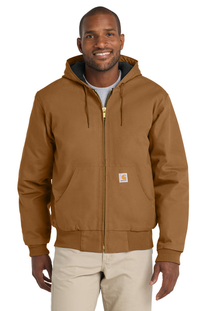 Carhartt® Quilted-Flannel-Lined Duck Active Jacket