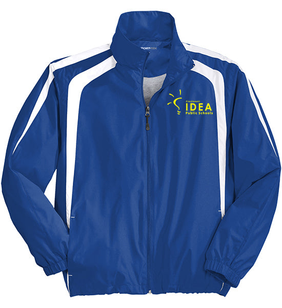 Chaqueta raglán con bloques de color Idea