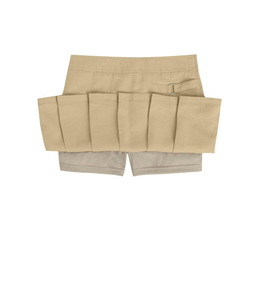 Two-Tab Pleated Skort