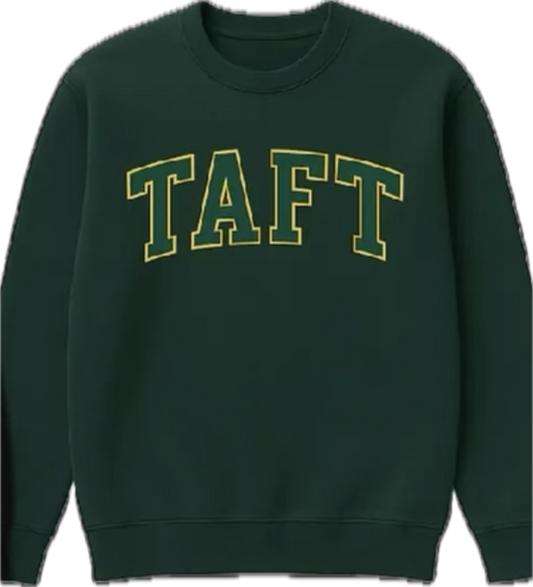 Taft Crewneck - Black/Green